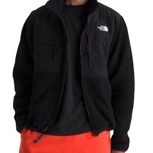 The North Face Retro Denali Jacket Black Polartec Full Zip Zip Pockets Size L